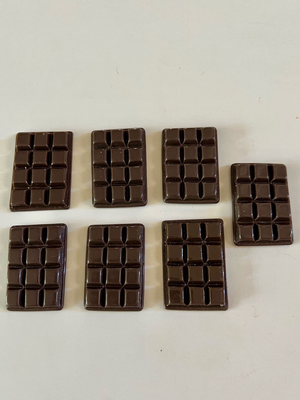 10 pcs Gingerbread House Christmas Fake Food Charms Slime Cabochon Resin